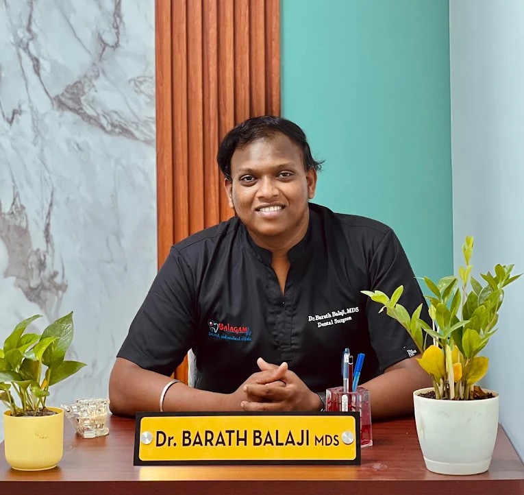 Dr. Barath Balaji MDS - Chief Dental Surgeon & Maxillofacial Pathologist